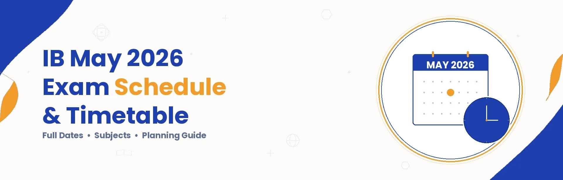 ib exam schedule